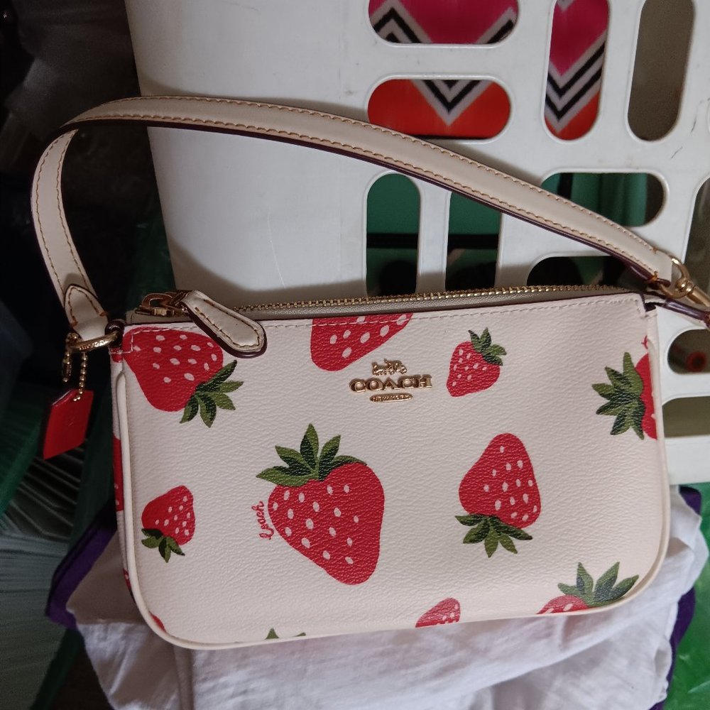 Coach Small strawberry purse
